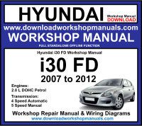 Hyundai i30 FD Workshop Service Repair Manual